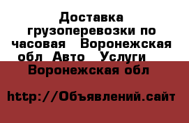 Доставка грузоперевозки по часовая - Воронежская обл. Авто » Услуги   . Воронежская обл.